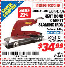 heat bond carpet seaming iron