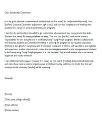 Academic Letter Of Recommendation Template Andrewhaslen Co