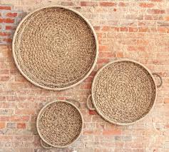 emma woven baskets wall art set of 3