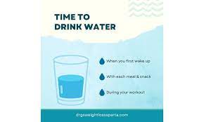 It S Time To Drink Water gambar png