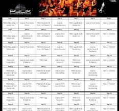 p90x insanity schedule archives