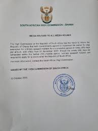 visa waiver to south africa