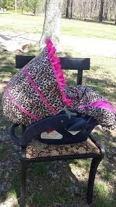 Cheetah Or Leopard Baby Car Seat Cover