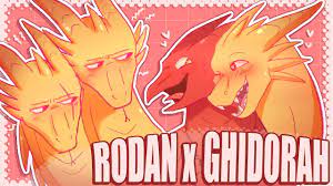 King Ghidorah X Rodan's Love (Godzilla Comic Dub) - YouTube