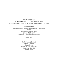Pdf An Analysis Of State Capacity To Implement The