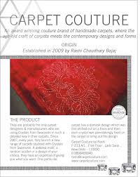 carpet couture by rashi in ghitorni