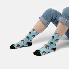 Customize your pet face into incredibly comfortable socks!! Personalised Socks Uk Custom Printed Socks With Your Face