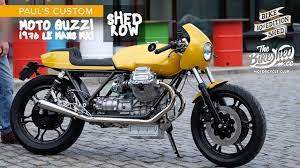 paul s moto guzzi le mans shed built