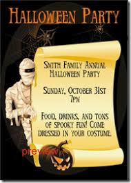 Halloween Party Invitation Templates Free Festival Collections