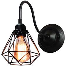 creative mini industrial wall lamp