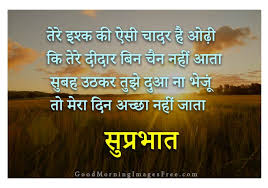 subh ki good morning shayari in hindi