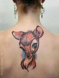 Categories, cartoon, films and books, disney, bambi (1942), patriotic, united states of america, fictional characters, disney characters, cartoon. Bambi Tattoo Disney Tattoos Disney Sleeve Tattoos Bambi Tattoo