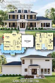 Southern Colonial House Plan