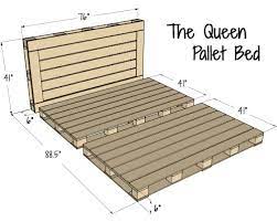 The Queen Pallet Bed