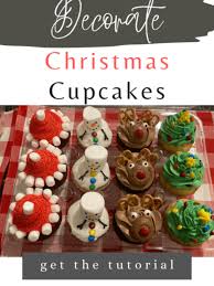 easy christmas cupcakes to decorate