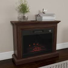 Mobile Electric Fireplace With Mantel