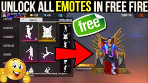 A player can choose six emotes at a time in the game. Free Fire Unlocked Mod Apk