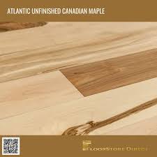 unfinished canadian maple floor