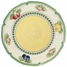dinner plate french garden fleurence