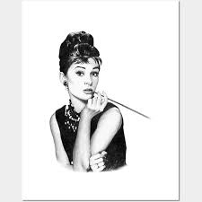 Audrey Hepburn Pop Posters And Art