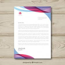 business letterhead template word free