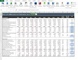 Findynamics Consolidated Financial Statement In Excel