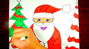 Start off with a pencil sketch. How To Draw Santa Claus Easy Step By Step For Kids