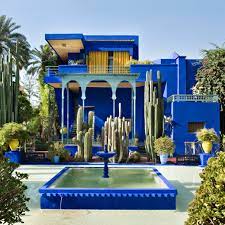 lush garden villa in morocco