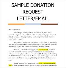 Donation Request Email Letter Sample How To Write A Donation Letter