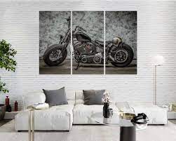 Motorcycle Trendy Wall Decorations