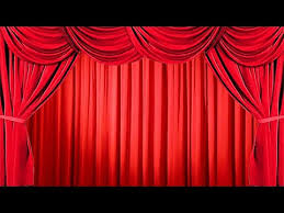 red curtain on powerpoint 2016