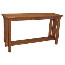 54 Amish Mission Spindle Sofa Table