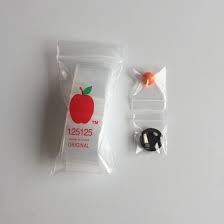 china mini ziplock baggies apple bags
