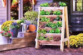 how to build a vertical herb or