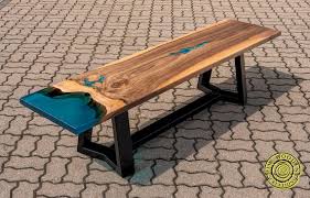 Resin Bench For Dining Table With