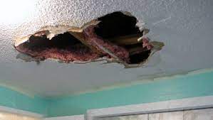 repair a hole in your ceiling drywall