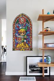 Zelda Stained Glass Wall Decals