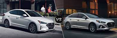 The hyundai elantra gt, a compact hatchback, carries over unchanged for 2020. What Are The Differences Between The 2019 Hyundai Elantra And Sonata Coastal Hyundai