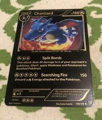Check spelling or type a new query. Pokemon Charizard 136 135 Plasma Storm Black Metal Card Ebay