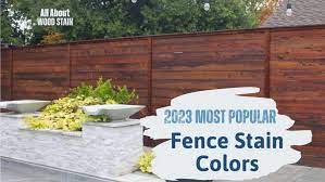 Top Fence Stain Colors In 2023 Color