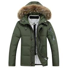 Men S Hooded Winter Coat Warm Jacket