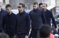 The funeral of fiorentina captain davide astori, florence. Davide Astori Funeral Juventus Giorgio Chiellini And Gianluigi Buffon Among Mourners After Fiorentina Captain S Tragic Death London Evening Standard Evening Standard
