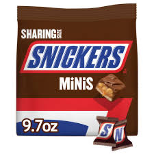 snickers bars minis sharing size