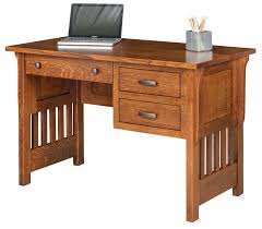 This small desk and chair set is perfectthis small desk and chair set is perfect when space is limited. Solid Wood Boston Mission Writing Desk With Drawrs From