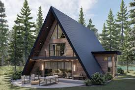 a frame house plans small cabins