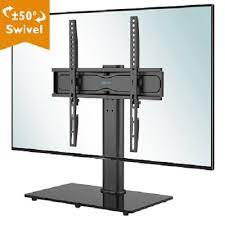 black glass table top pedestal tv stand