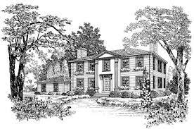Colonial Historic House Plans Home