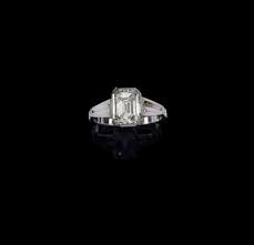 An Emerald Cut Diamond Solitaire 3 01 Ct Jewellery 2019 06