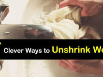 how-do-you-unshrink-wool-with-vinegar