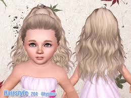 sims resource skysims hair toddler 204
